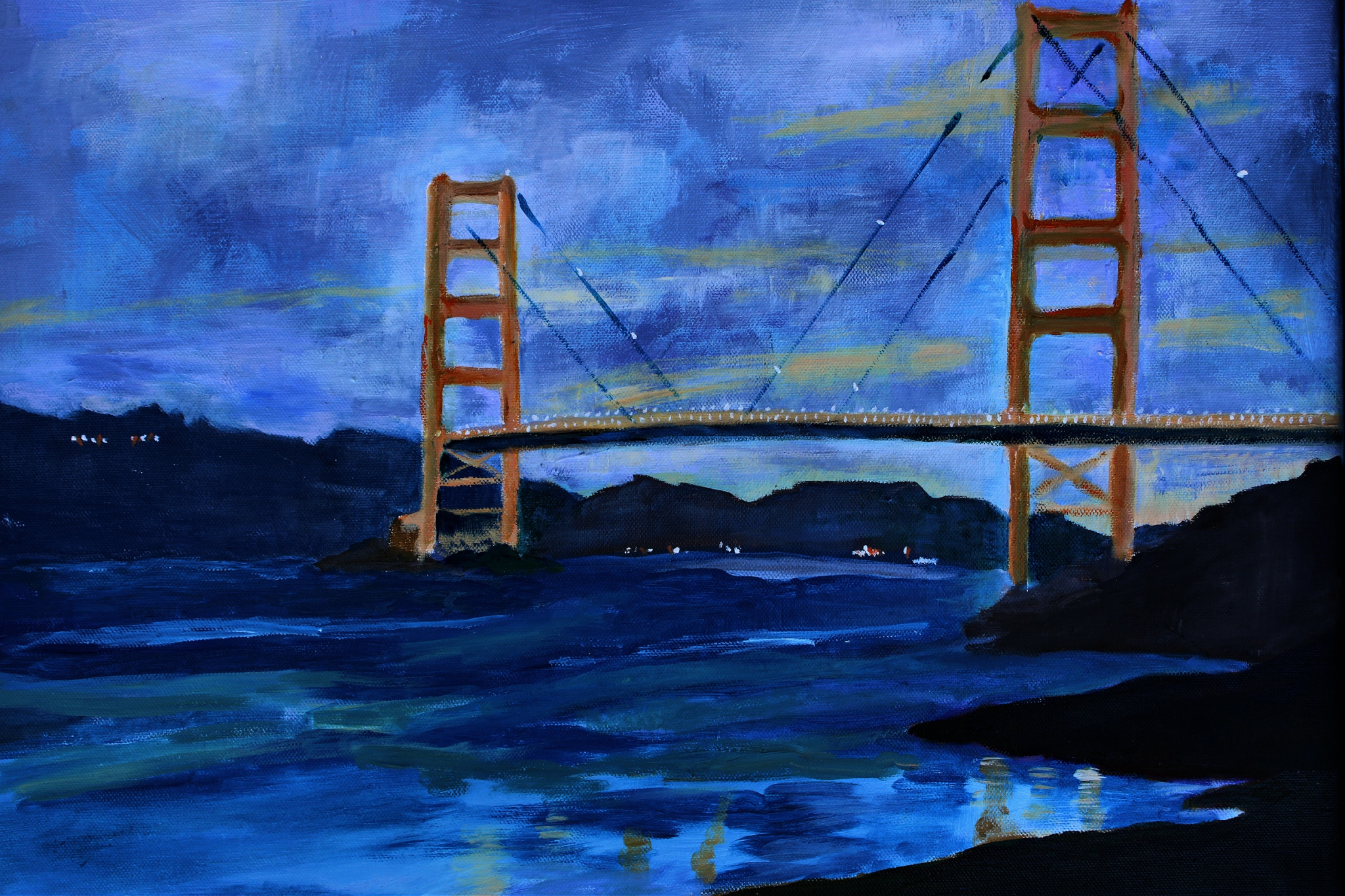 san francisco bridge by cynthia uden